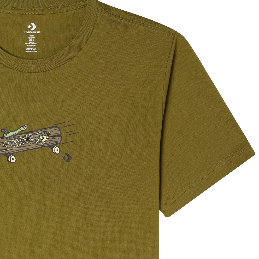 Converse Men s Elevated Logo Graphic T Shirt