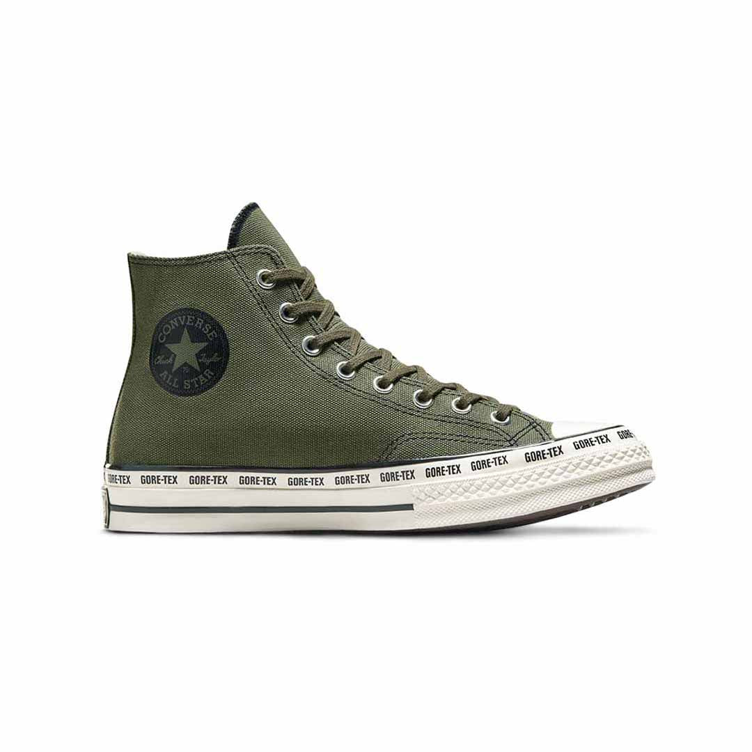 CONVERSE ALLSTAR J HI 22S OLIVE 23.5㎝ Converse Chuck Taylor All Star Leather High-Top Shoes Green