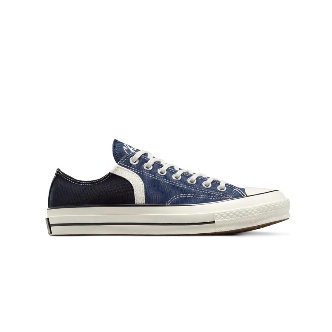 Converse Unisex Chuck 70 Archival Stripes Low Top Shoes A07443C Navy Blue M3.5