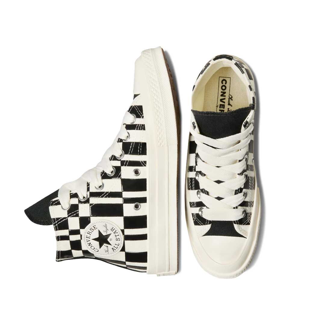 Converse - Unisex Chuck 70 Checkered High Top Shoes (A08764C