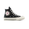 Converse - Unisex Chuck 70 Embroidered Flowers High Top Shoes (A15083C)