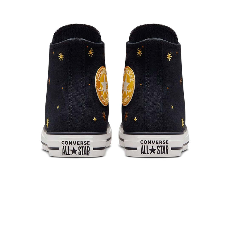 Converse with gold stars sale