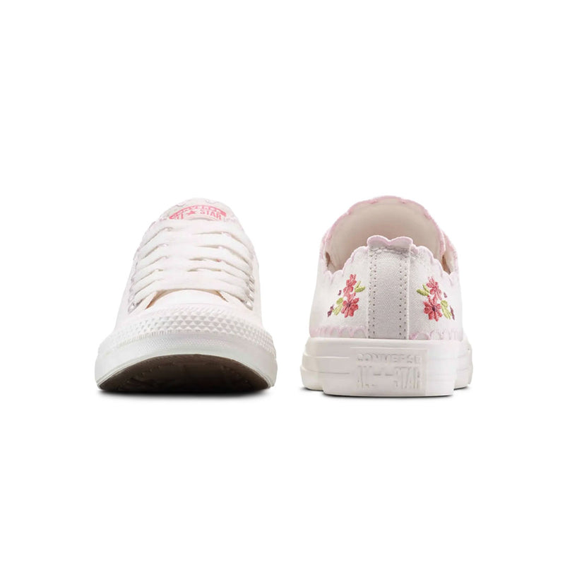 Converse - Unisex Chuck Taylor All Star Embroidered Flowers Low Top Shoes (A13645C)
