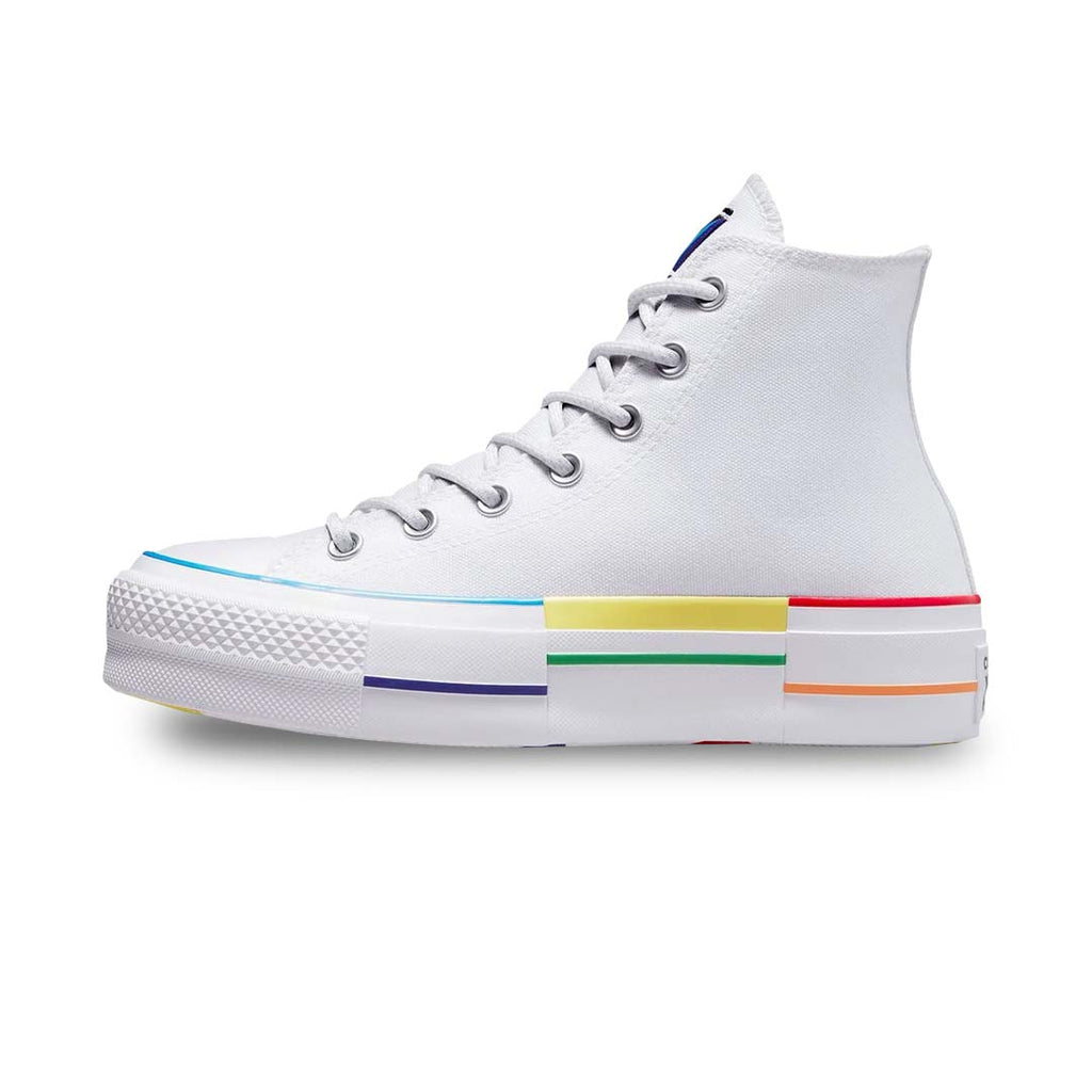 High top converse rainbow sale