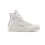 Converse - Women's Chuck Taylor All Star Embroidered Flowers High Top Shoes (A13528C)