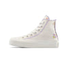 Converse - Women's Chuck Taylor All Star Embroidered Flowers High Top Shoes (A13528C)