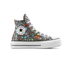 Converse - Women's Chuck Taylor All Star Lift Allover Florals High Top Shoes (A15009C)