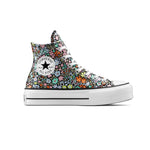Converse - Women's Chuck Taylor All Star Lift Allover Florals High Top Shoes (A15009C)