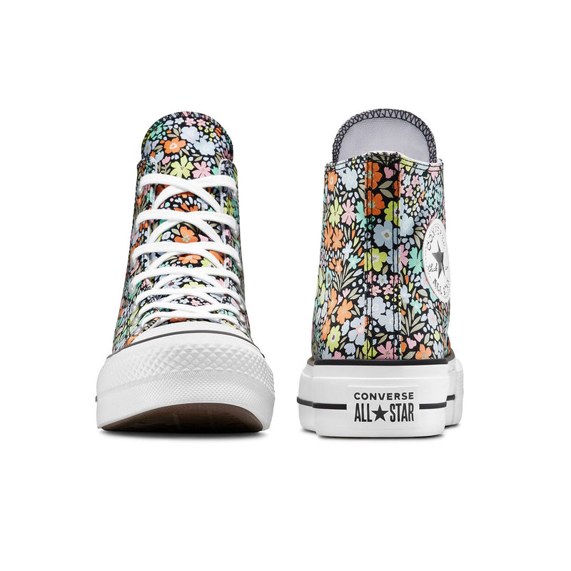 Converse - Women's Chuck Taylor All Star Lift Allover Florals High Top Shoes (A15009C)