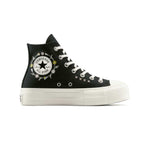Converse - Women's Chuck Taylor All Star Lift Floral Embroidery High Top Shoes (A15007C)