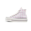 Converse - Women's Chuck Taylor All Star Lift Platform Gingham High Top Shoes (A13663C)