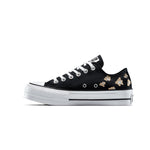 Converse - Women's Chuck Taylor All Star Lift Platform Leopard Print Low Top Shoes (A14937C)