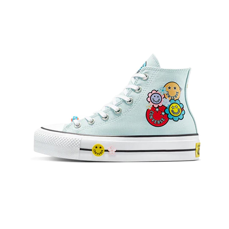 Converse - Women's Chuck Taylor All Star Lift Platform Smiles Shoes (A16296C)