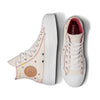 Converse - Women's Chuck Taylor All Star Lift Platform Western Stitch High Top Shoes (A13395C)