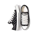 Converse - Women's Chuck Taylor All Star Polka Dots Low Top Shoes (A12570C)