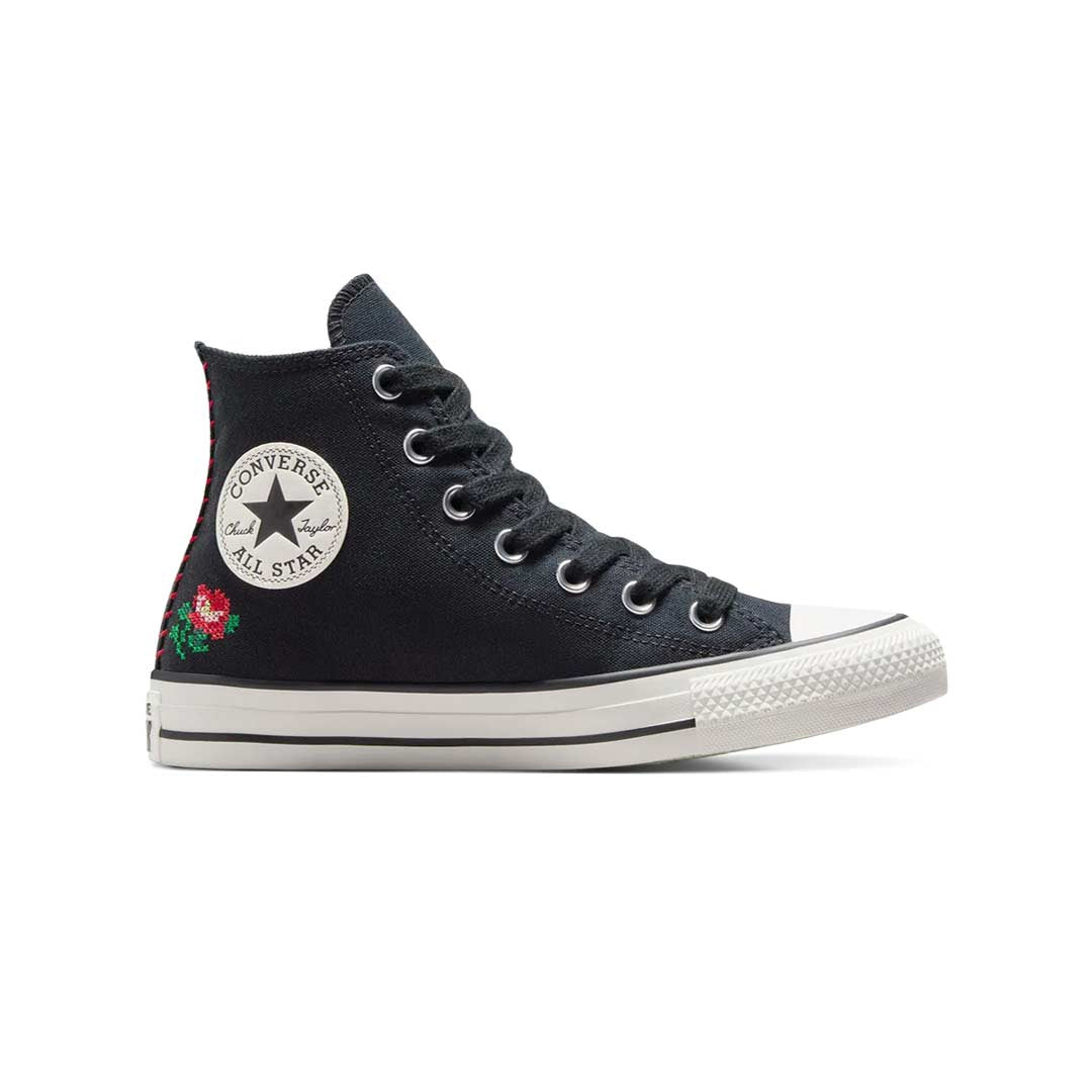 Converse - Women's Chuck Taylor All Star Rose Cross Stitch High