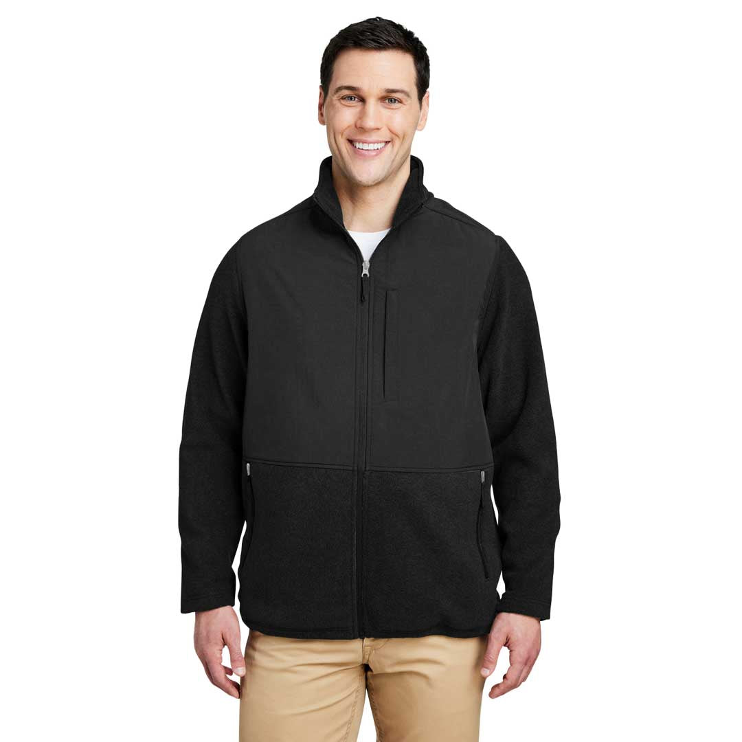 Core365 - Men's Journey Summit Hybrid Full Zip Jacket (CE890 9K