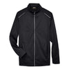 Core365 - Men's Tall Techno Lite Three-Layer Knit Tech-Shell Jacket (CE708T 9K)