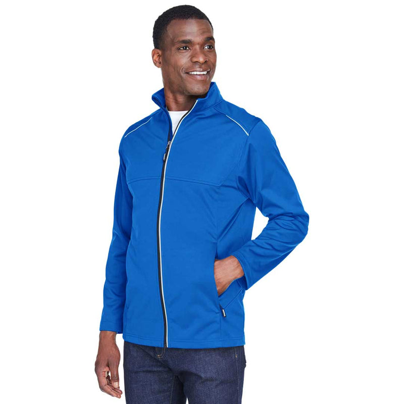 Tech Shell Jacket Core365 - Men's Techno Lite Three-Layer Knit Tech-Shell Jacket (CE708 ...