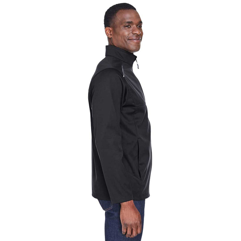 Tech Shell Jacket Core365 - Men's Techno Lite Three-Layer Knit Tech-Shell Jacket (CE708 ...