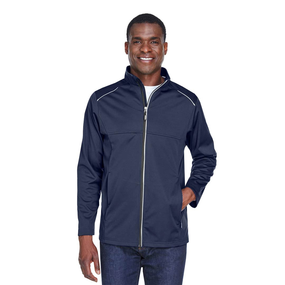 Core365 - Men's Techno Lite Three-Layer Knit Tech-Shell Jacket