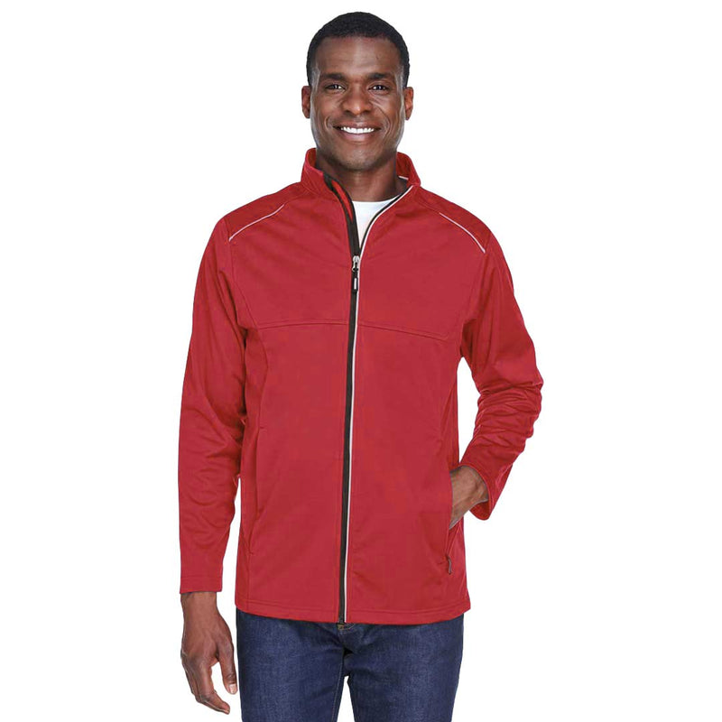 Tech Shell Jacket Core365 - Men's Techno Lite Three-Layer Knit Tech-Shell Jacket (CE708 ...