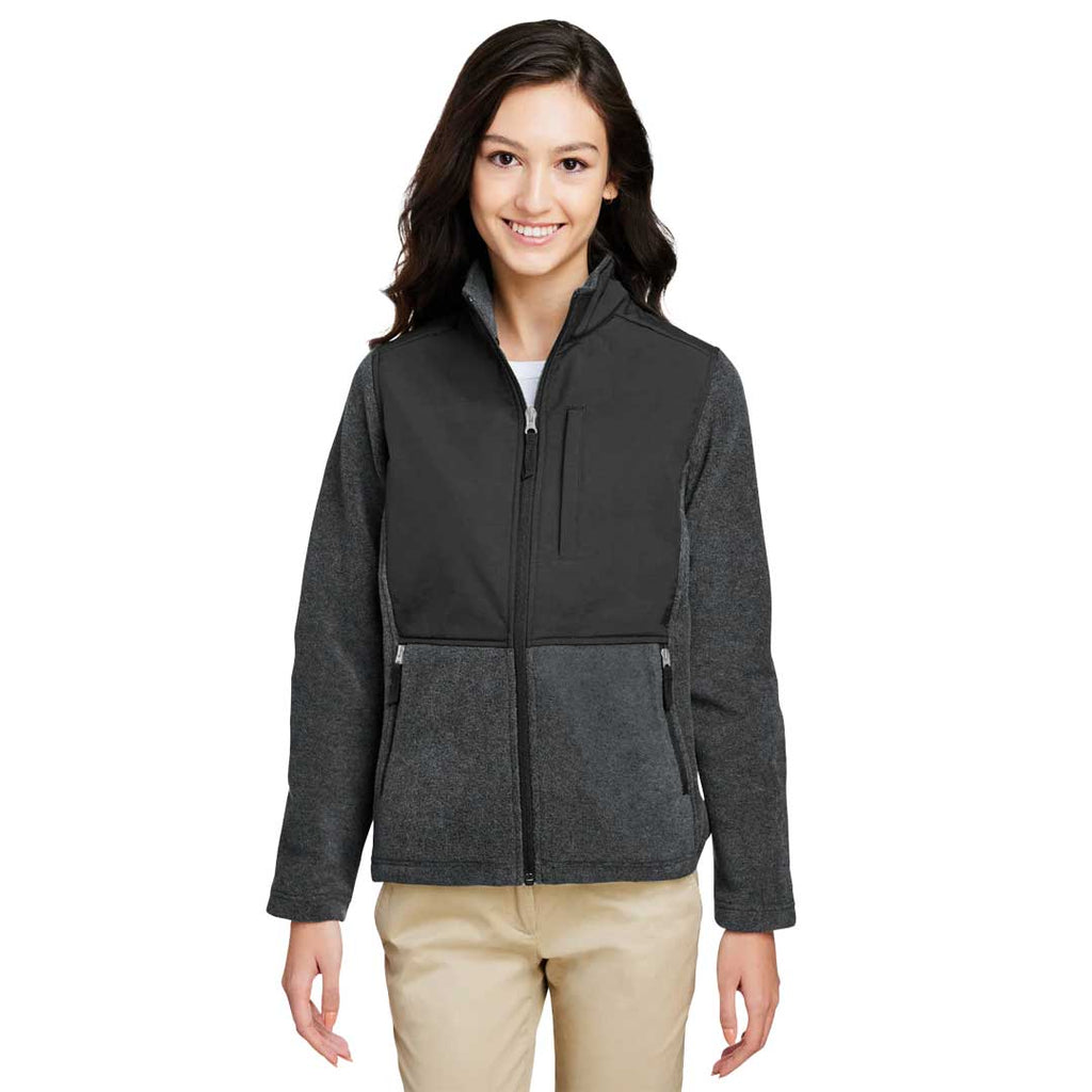 Core365 - Women's Journey Summit Hybrid Full Zip Jacket (CE890W TS)