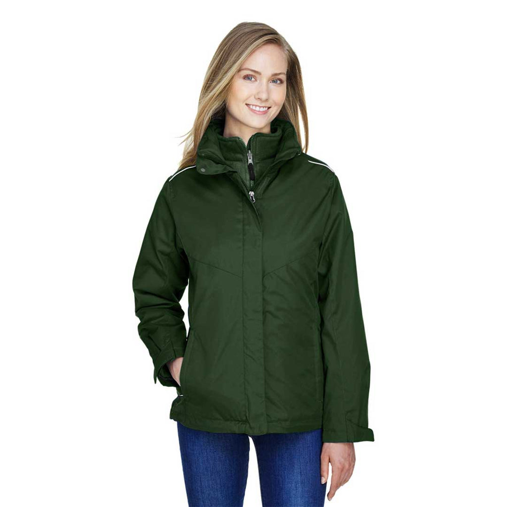 Core365 - Women's Region 3-In-1 Fleece Liner Jacket (78205 630)