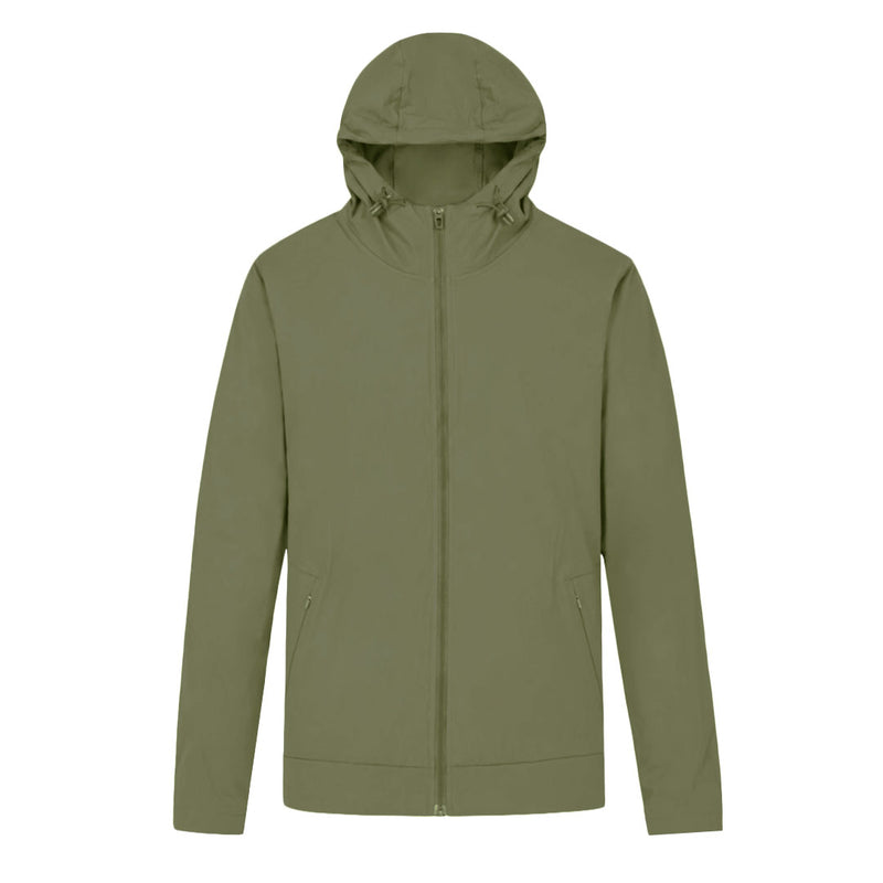 Cory Vines - Men's Hooded Windbreaker Jacket (CVMA156 OLI)