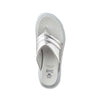Cougar - Sandales compensées en cuir Abba Luxmotion pour femme (ABBA-SLV)