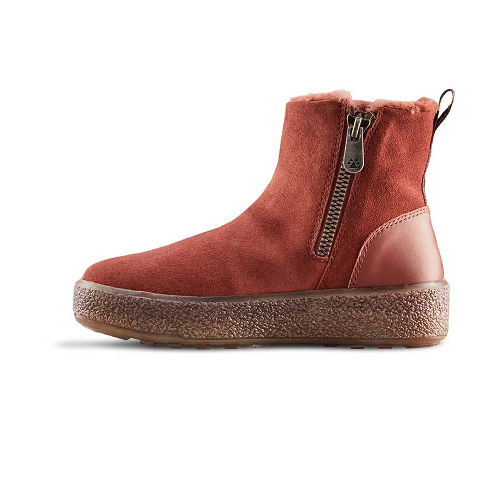 Cougar - Women's Broom Suede Genuine Lambswool Waterproof Winter Boots (BROOM-RUSSET)