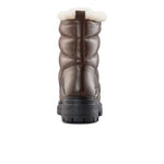 Cougar - Bottes d'hiver imperméables en cuir pour femme (VANTAGE-DKBRN)