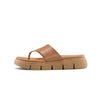 Cougar - Women's Ponyo Luxmotion Leather Thong Sandals (PONYO-TAN)