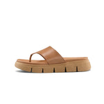 Cougar - Women's Ponyo Luxmotion Leather Thong Sandals (PONYO-TAN)