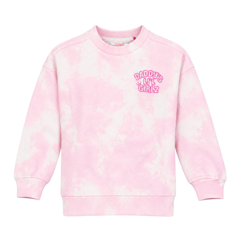 Crooks & Castles - Kids' Tye Dye Crewneck Sweatshirt (4DK2104-PNK)