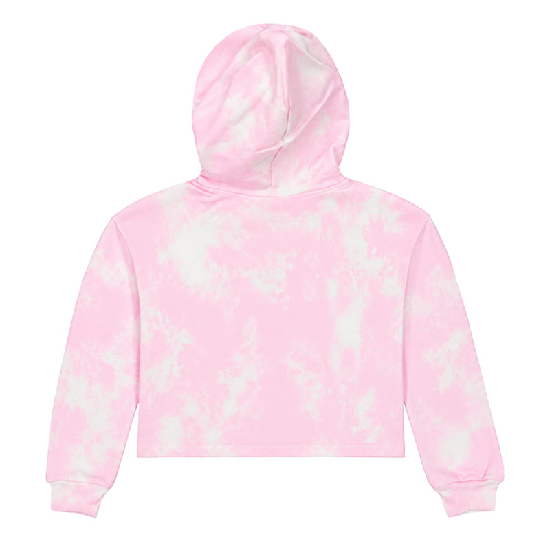 Crooks & Castles - Kids' (Junior) Tye Dye Cropped Hoodie (4D21000-PNK)