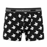 Crooks & Castles - Men's 2 Pack Boxer Briefs (AC190902 BLK)