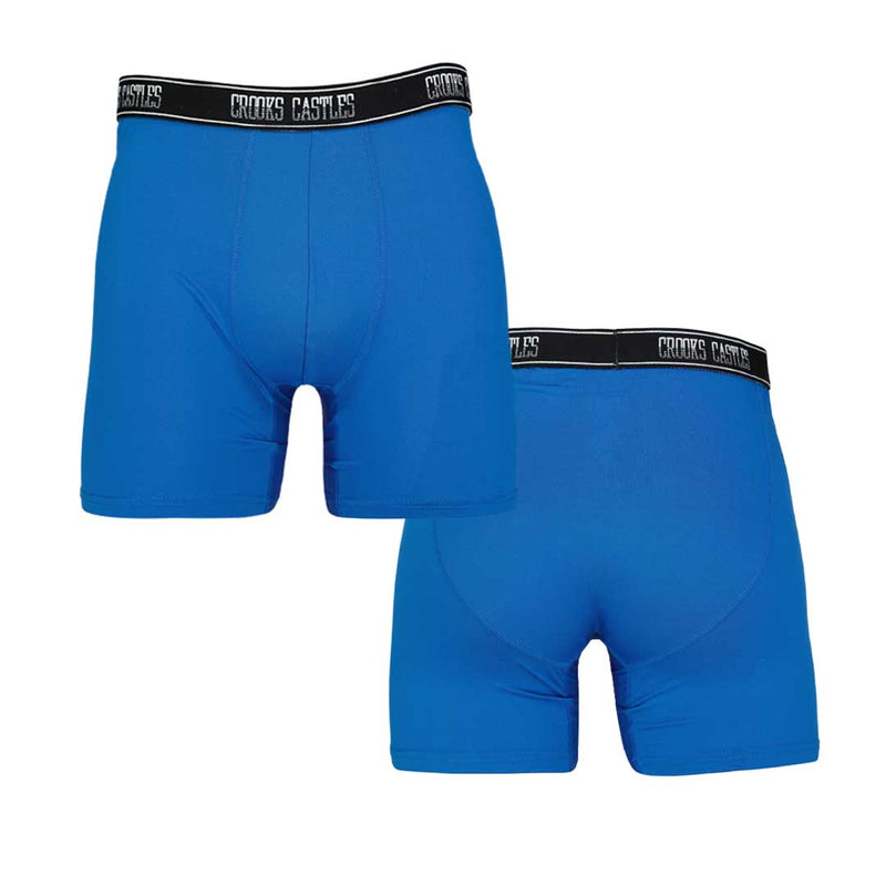 Crooks & Castles - Men's 4 Pack Boxer Brief (UMCC006-IMBL)