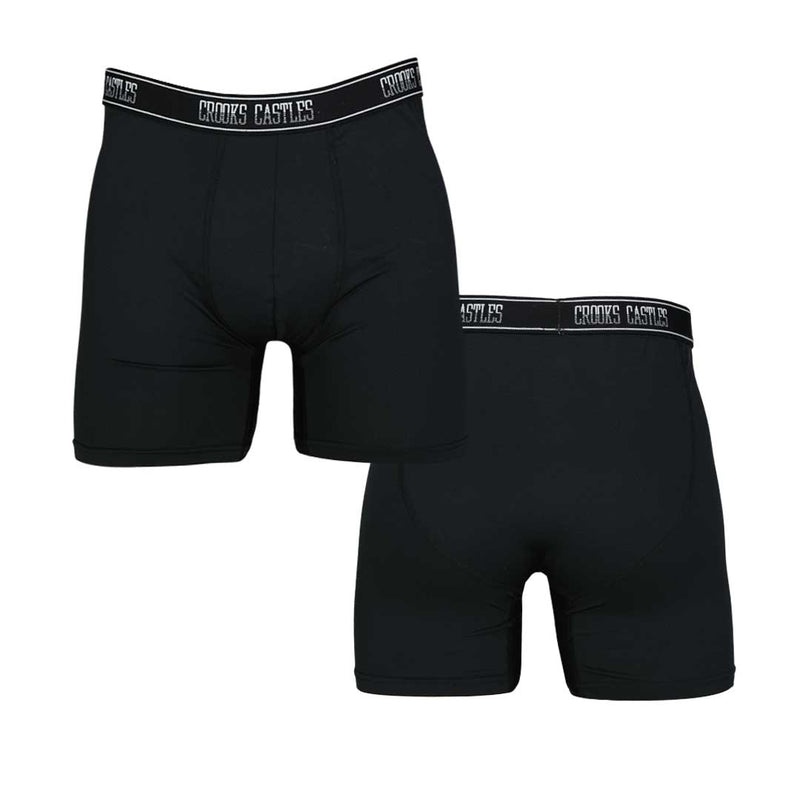 Crooks & Castles - Men's 4 Pack Boxer Brief (UMCC006-IMBL)