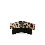Crooks & Castles - Unisex Cheetah Block Visor (QSL210913 BEI)