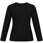 Crooks & Castles - Women's Blank Long Sleeve T-Shirt (5564LS BLACK)