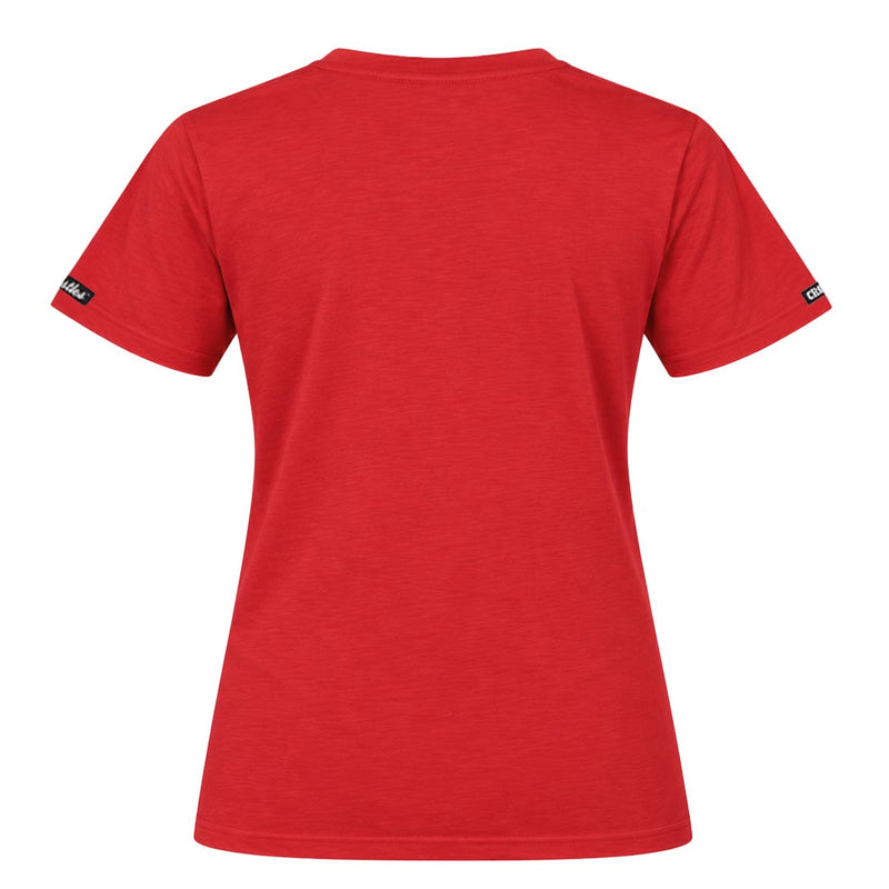 Crooks & Castles - Women's Blank Short Sleeve T-Shirt (LCRT001 RED)