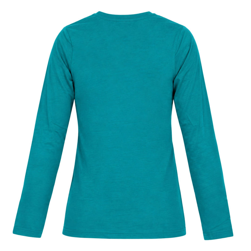 Crooks & Castles - Women's Death Row Records Core Logo Graphic Long Sleeve T-Shirt (2DRL01712 HABL)
