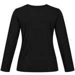 Crooks & Castles - Women's Long Sleeve T-Shirt (LLT001 BLK)