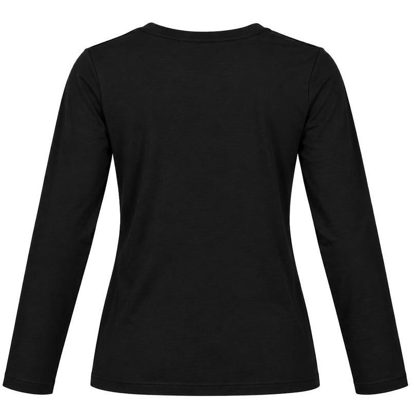 Crooks & Castles - Women's Long Sleeve T-Shirt (LLT001 BLK)