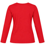 Crooks & Castles - Women's Long Sleeve T-Shirt (LLT001 RED)