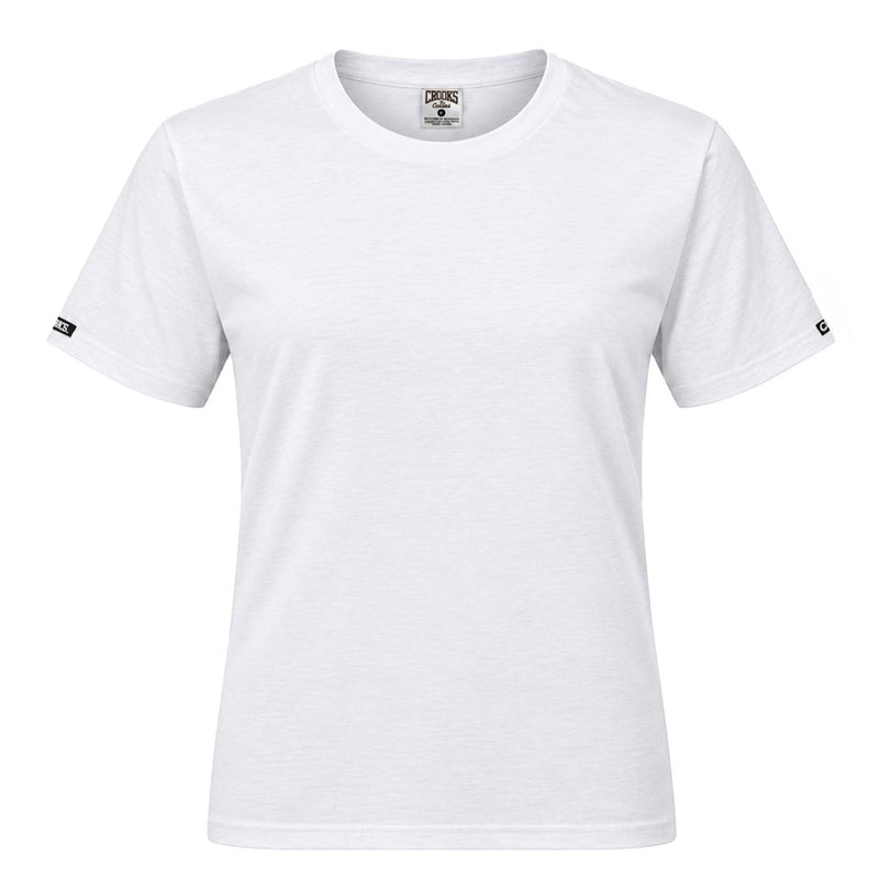 Crooks & Castles - Women's Short Sleeve T-Shirt (C-C-W-WHT-TEE)