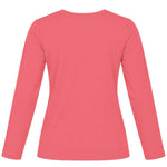 Crooks & Castles - Women's Long Sleeve T-Shirt (LLT001 CORAL)