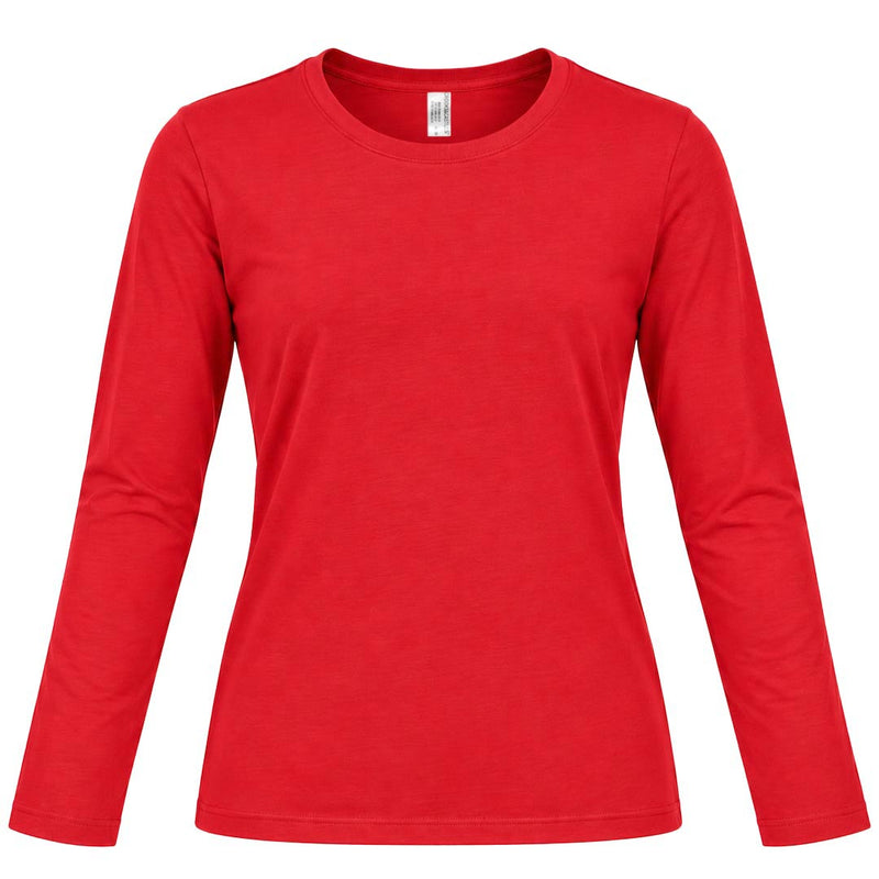 Crooks & Castles - Women's Long Sleeve T-Shirt (LLT001 RED)