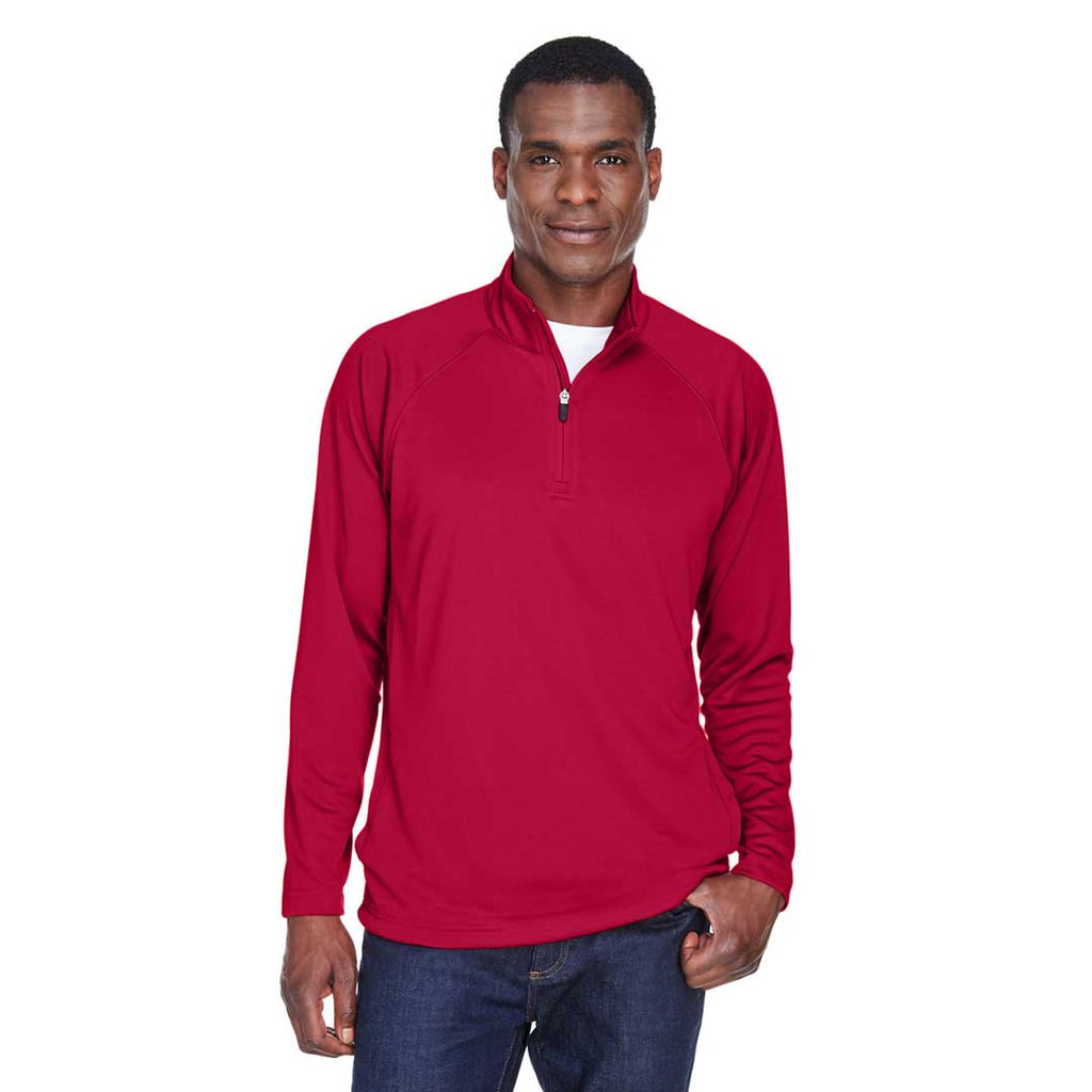 Devon & Jones - Men's 1/4 Zip Tech Shell Pullover (DG440 52)